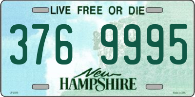 NH license plate 3769995