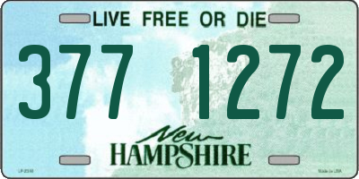NH license plate 3771272
