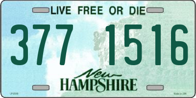 NH license plate 3771516