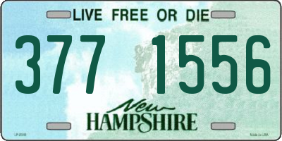 NH license plate 3771556