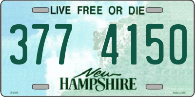 NH license plate 3774150