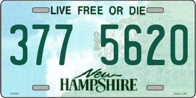 NH license plate 3775620