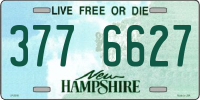 NH license plate 3776627