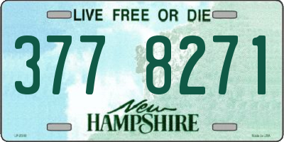NH license plate 3778271