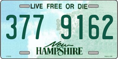 NH license plate 3779162