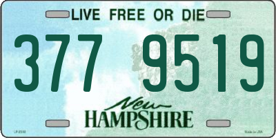 NH license plate 3779519