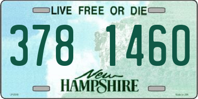 NH license plate 3781460