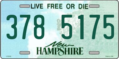 NH license plate 3785175