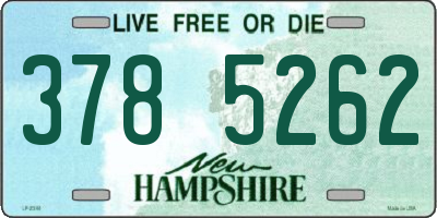 NH license plate 3785262