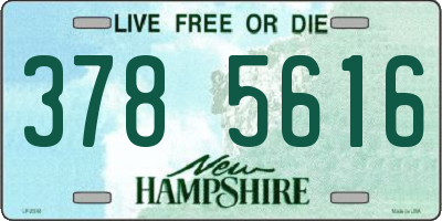 NH license plate 3785616
