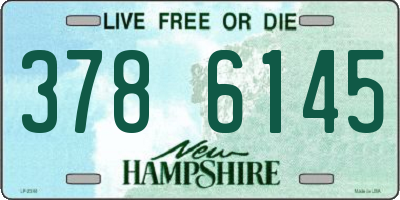 NH license plate 3786145
