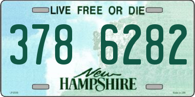 NH license plate 3786282