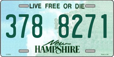 NH license plate 3788271