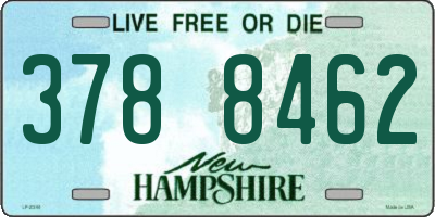 NH license plate 3788462