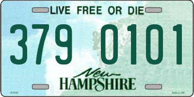 NH license plate 3790101