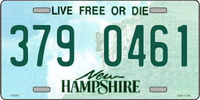 NH license plate 3790461