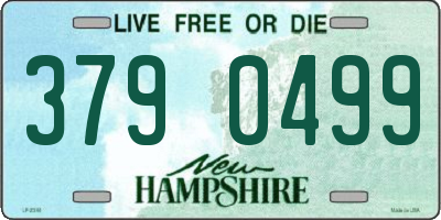 NH license plate 3790499