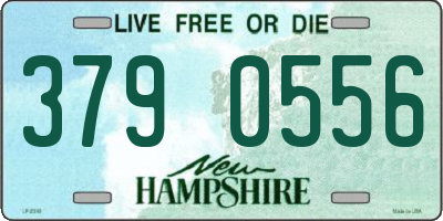 NH license plate 3790556