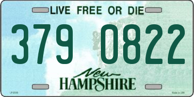 NH license plate 3790822