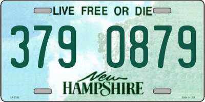 NH license plate 3790879