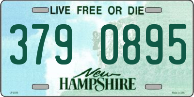 NH license plate 3790895