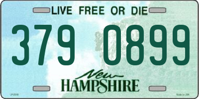 NH license plate 3790899