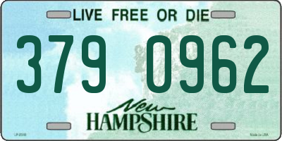 NH license plate 3790962