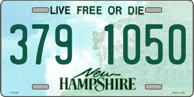 NH license plate 3791050