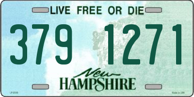 NH license plate 3791271