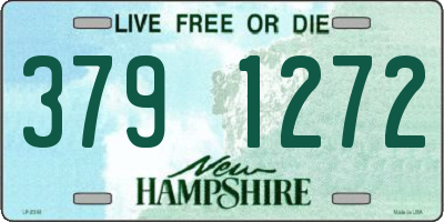 NH license plate 3791272