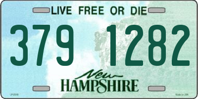 NH license plate 3791282