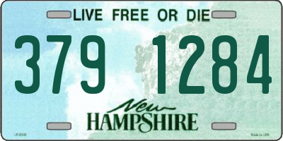 NH license plate 3791284