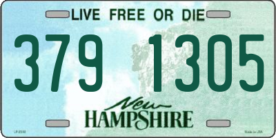 NH license plate 3791305
