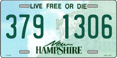 NH license plate 3791306