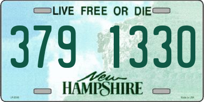 NH license plate 3791330