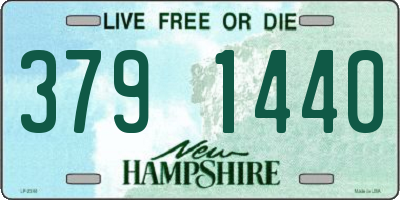 NH license plate 3791440