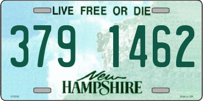 NH license plate 3791462