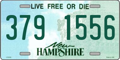 NH license plate 3791556