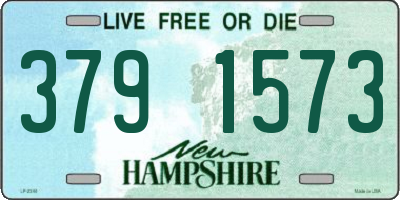 NH license plate 3791573