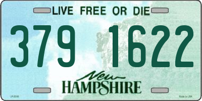 NH license plate 3791622