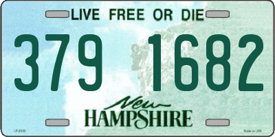 NH license plate 3791682