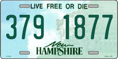 NH license plate 3791877