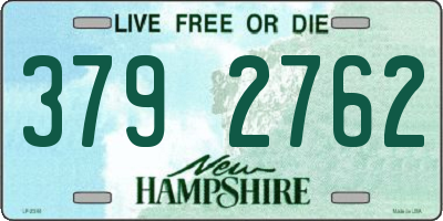 NH license plate 3792762