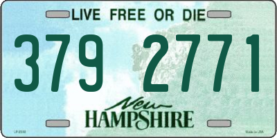NH license plate 3792771
