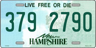 NH license plate 3792790