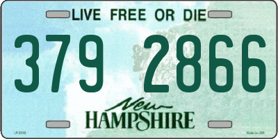 NH license plate 3792866