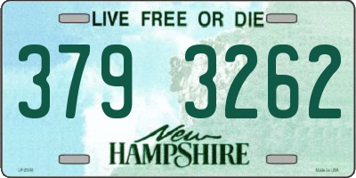 NH license plate 3793262