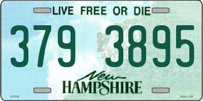 NH license plate 3793895