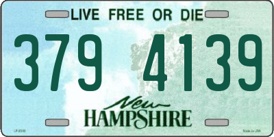 NH license plate 3794139