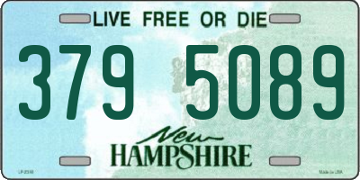 NH license plate 3795089